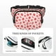 thumbnail image 5 of Easygdp Strawberry Fanny Packs para Mujeres y Hombres, Bolsa de Cinturón, Bolsos de Cruz para Trabajo/Correr/Senderismo, 5 of 9