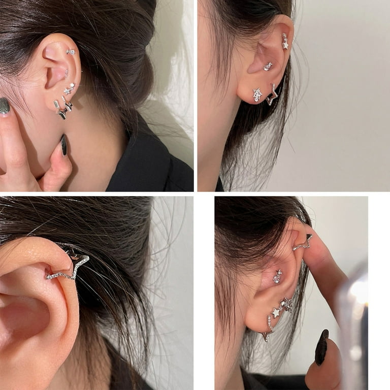 Star cartilage hoop online