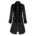 thumbnail image 1 of RXIRUCGD Chemise à Manches Longues pour Hommes, Col Rabattu, Noir, Taille : TG, 1 of 8