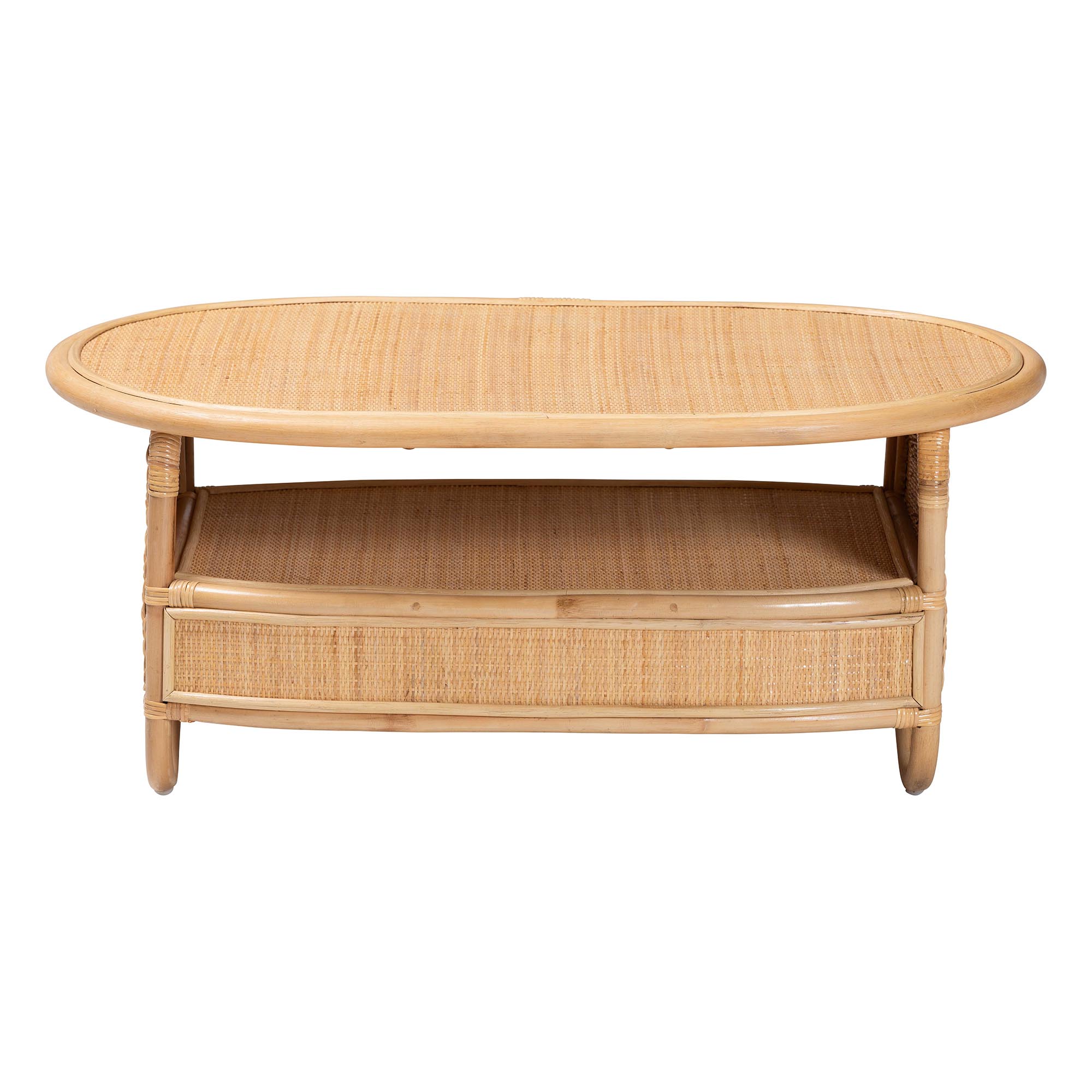 bali & pari Dyna Boho Coffee Table, Natural