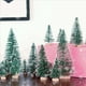 thumbnail image 5 of 50 ÁRboles de Navidad Artificiales en Miniatura, 5 TamañOs, con Base de Madera para DecoracióN, Manualidades, DecoracióN de Fiestas, Manualidades, 5 of 6