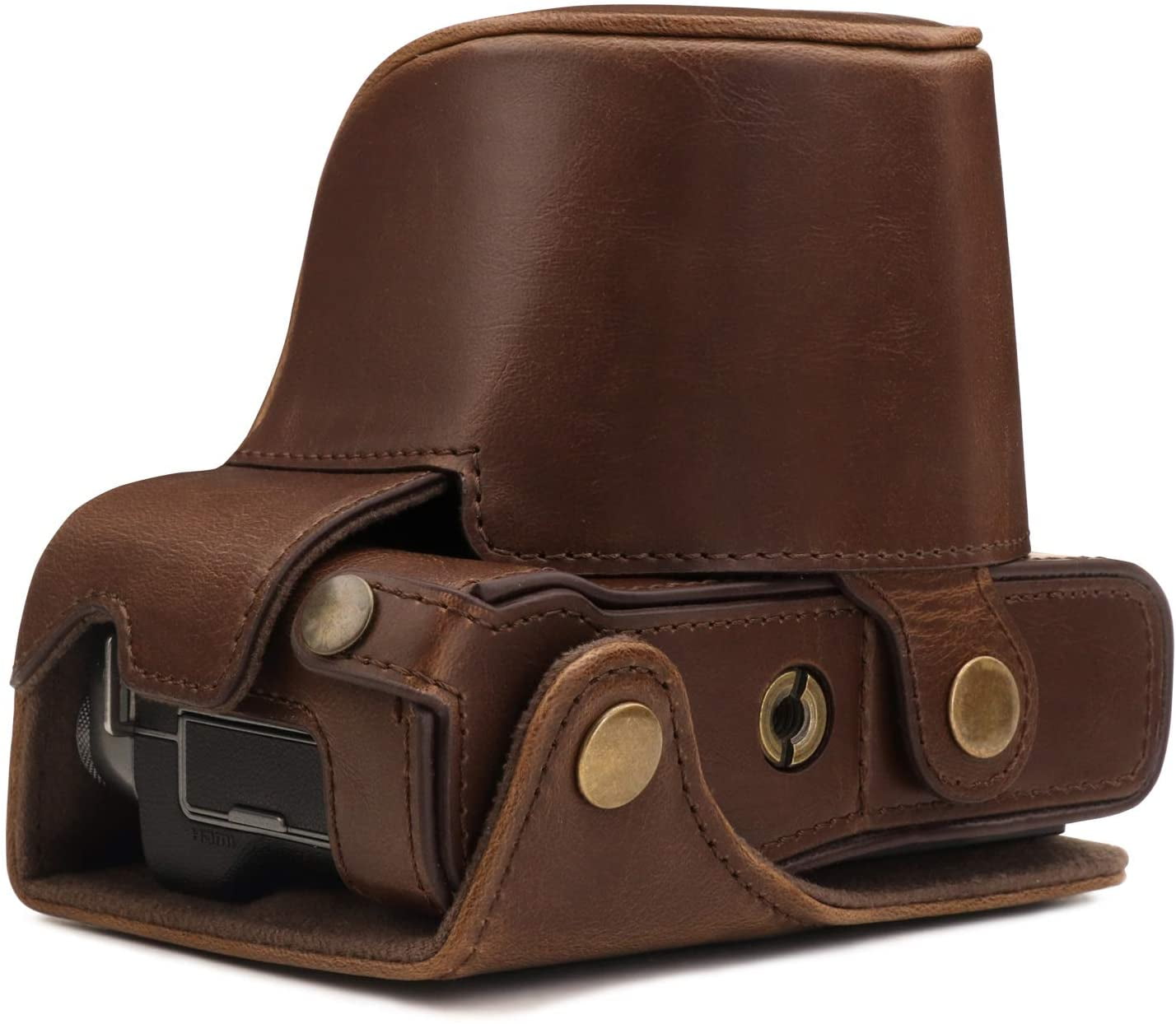 megagear ever ready leather camera case