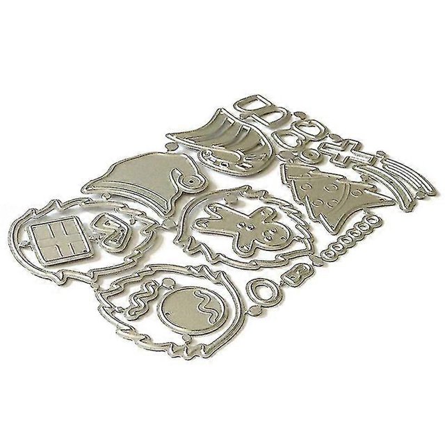 Christmas Gnome Gift Box Metal Cutting Dies Stencil Diy Scrapbooking Album Paper