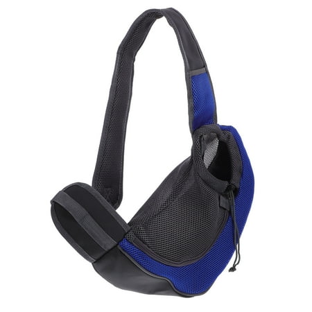 MLINS Shoulder Pet Bag Dog Carrier Puppy Backpack Single Dark Blue Travel