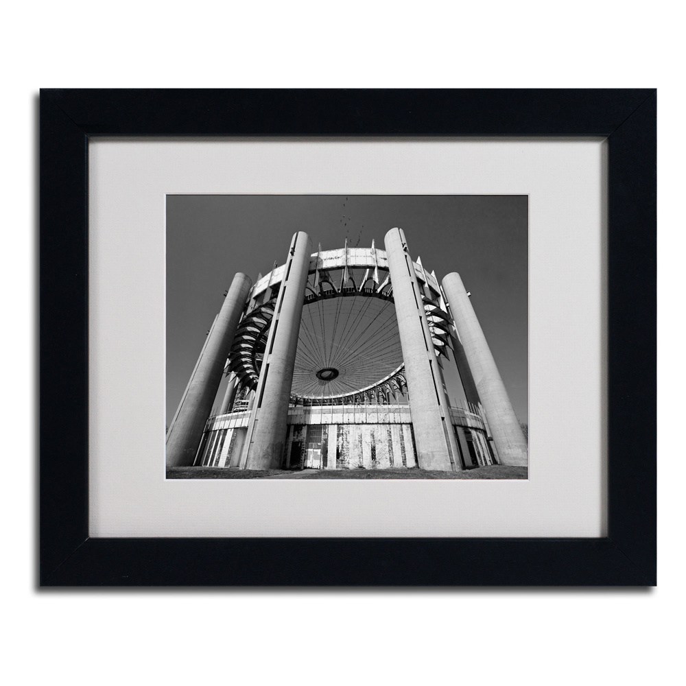 Trademark Fine Art "Flushing Meadow Worlds Fair" by Yale Gurney, Wood Frame