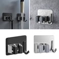 thumbnail image 2 of Stainless Steel Wall Mount Mop Holder with Punch-Free, Strong Bearing, and Easy Installation - Ideal Multi-Purpose Mop Organizer Hook for Kitchen, Bathroom, and Cleaning Accessories, 2 of 8