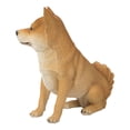 thumbnail image 4 of Hi-Line Gifts Shiba Inu Dog Sitting Outdoor Garden Statue - 16" - Brown and White, 4 of 5