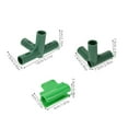 thumbnail image 2 of unbranded 1Jgo Adaptador Para Invernadero Conector De Plástico De Y Cuatro Vías Para Jardinería, 2 of 7