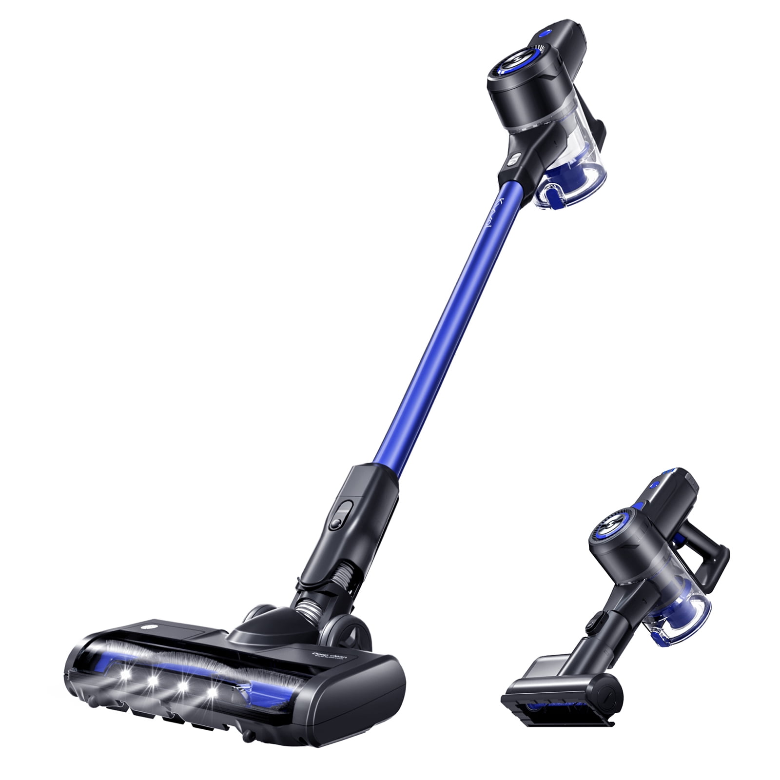 Kyvol V20 Cordless Stick Vacuums, 25,000 Pa Strong Suction, 3 Speed Suction, Lightweight Upright