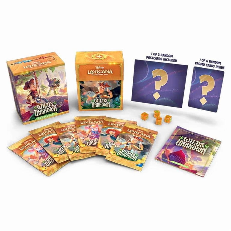 Ravensburger Disney Lorcana TCG: Wilds Unknown Prerelease Kit