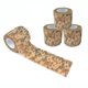thumbnail image 3 of 4 Roll Wrap Tapes Vendaje Autoadhesivo Outdoor Hunting (Desierto) Camuflaje JShteea Para Estrenar, 3 of 8