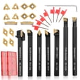 thumbnail image 1 of Kit de herramientas de torneado Joogto, indexable, 21 piezas con juego de soportes, 1 of 9