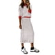 thumbnail image 1 of Conjunto Coordinado PRETTYGARDEN Suéter a Rayas con Falda XXL, 1 of 8