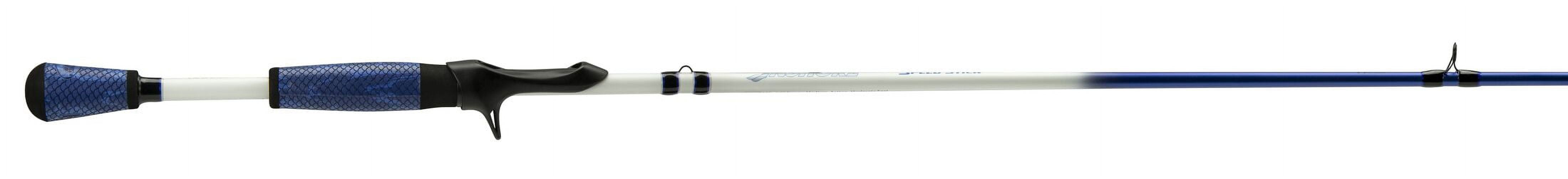 Lew's Inshore Speed Stick Casting Fishing Rod, 6-Foot 6-Inch Med Power Fast Action Rod, Wading Special, Blue/White