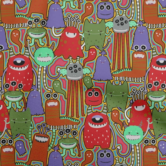 oneOone Cotton Cambric Red Fabric Abstracts Sewing Fabric By The Yard Printed Diy Clothing Sewing Supplies 56 Inch Wide