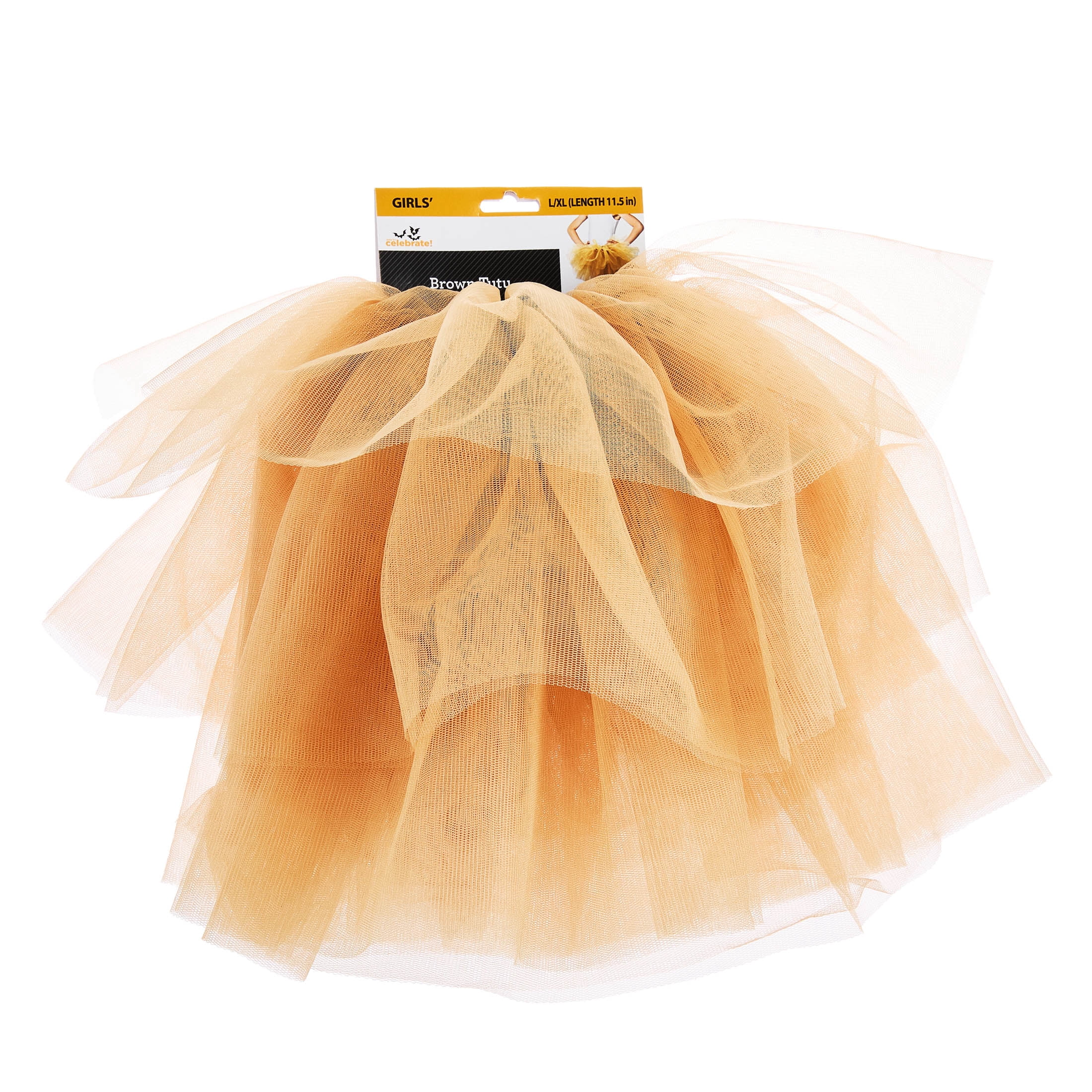 Tutu Costume Accessory for Children, Brown, L/XL, Halloween by Way To Celebrate