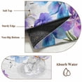 thumbnail image 6 of Round Rugs 4Ft, Spring Flowers Round Area Rug Washable Indoor Throw Carpet, Watercolor Garden Florals Wooden Grain Soft Non Slip Circle Rug for Kitchen Nursery Room Home Decor Aesthetic, 6 of 8