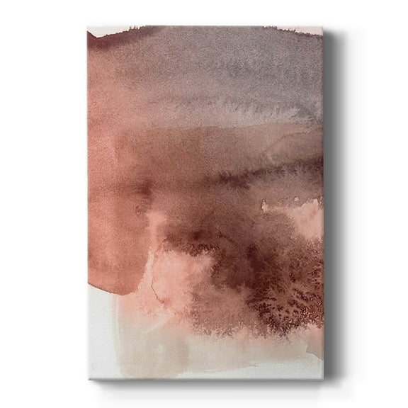 Red Ochre Abstract II Premium Gallery Wrapped Canvas - Ready to Hang