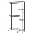 thumbnail image 3 of TRINITY Mobile Closet Organizer | 41”W x 14”D x 77”H | Dark Bronze, 3 of 8