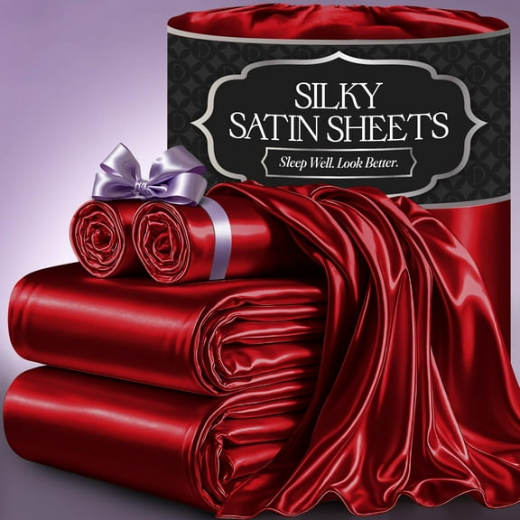 King Size Organic Cotton Sheets 4 Piece Set, Percale Weave Crisp Lightweight Bed Sheets, Moisture Wicking Cooling for Sensitive Skin, Dark Grey