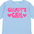 thumbnail image 4 of Inktastic Grampy's Girl Granddaughter Girls Long Sleeve Toddler T-Shirt, 4 of 5
