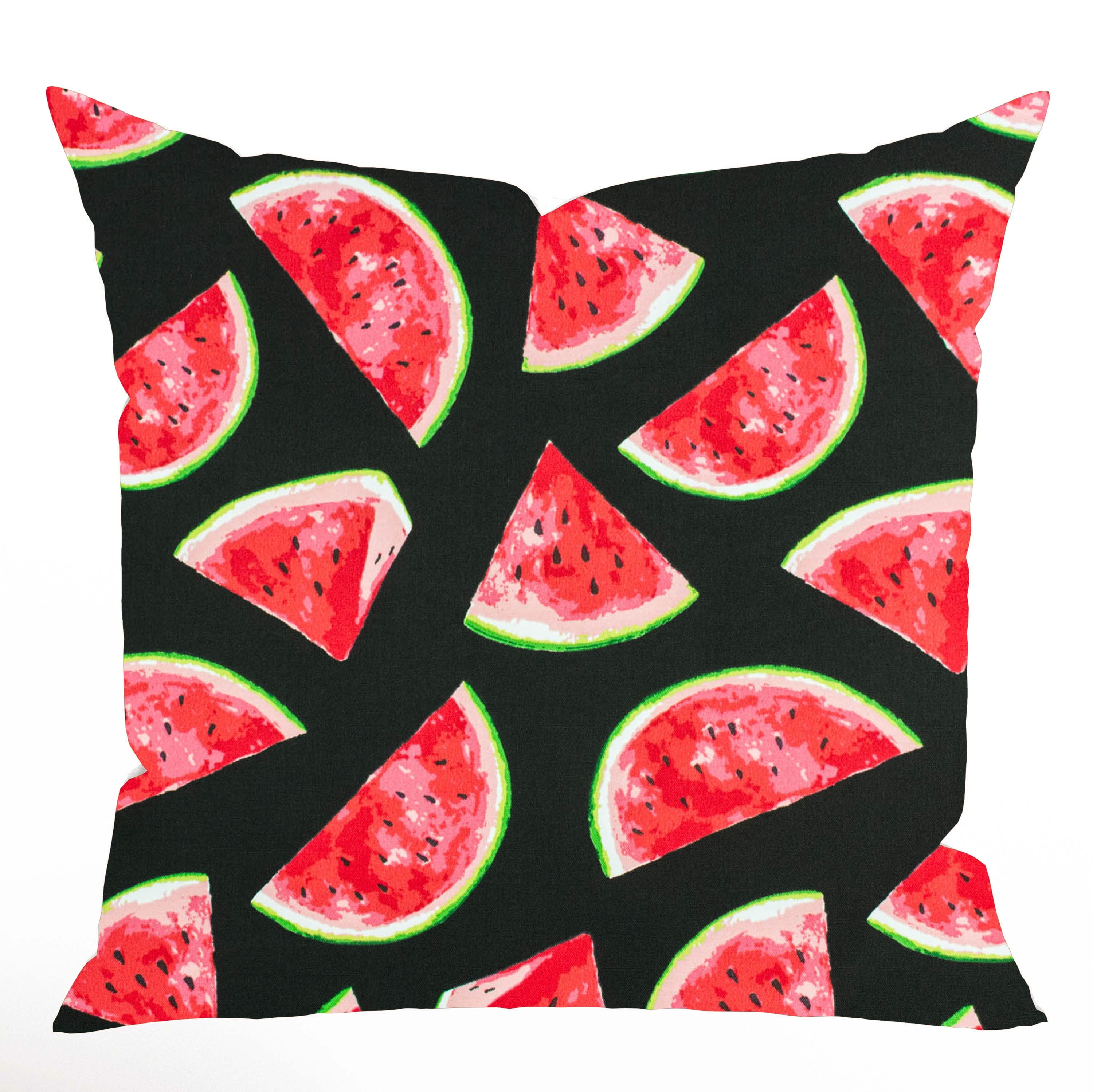 Berkshire Home, Watermelon, Color Noir, 100% Polyester 54 inch Width Cut by Yard Indoor/Outdoor Fabric