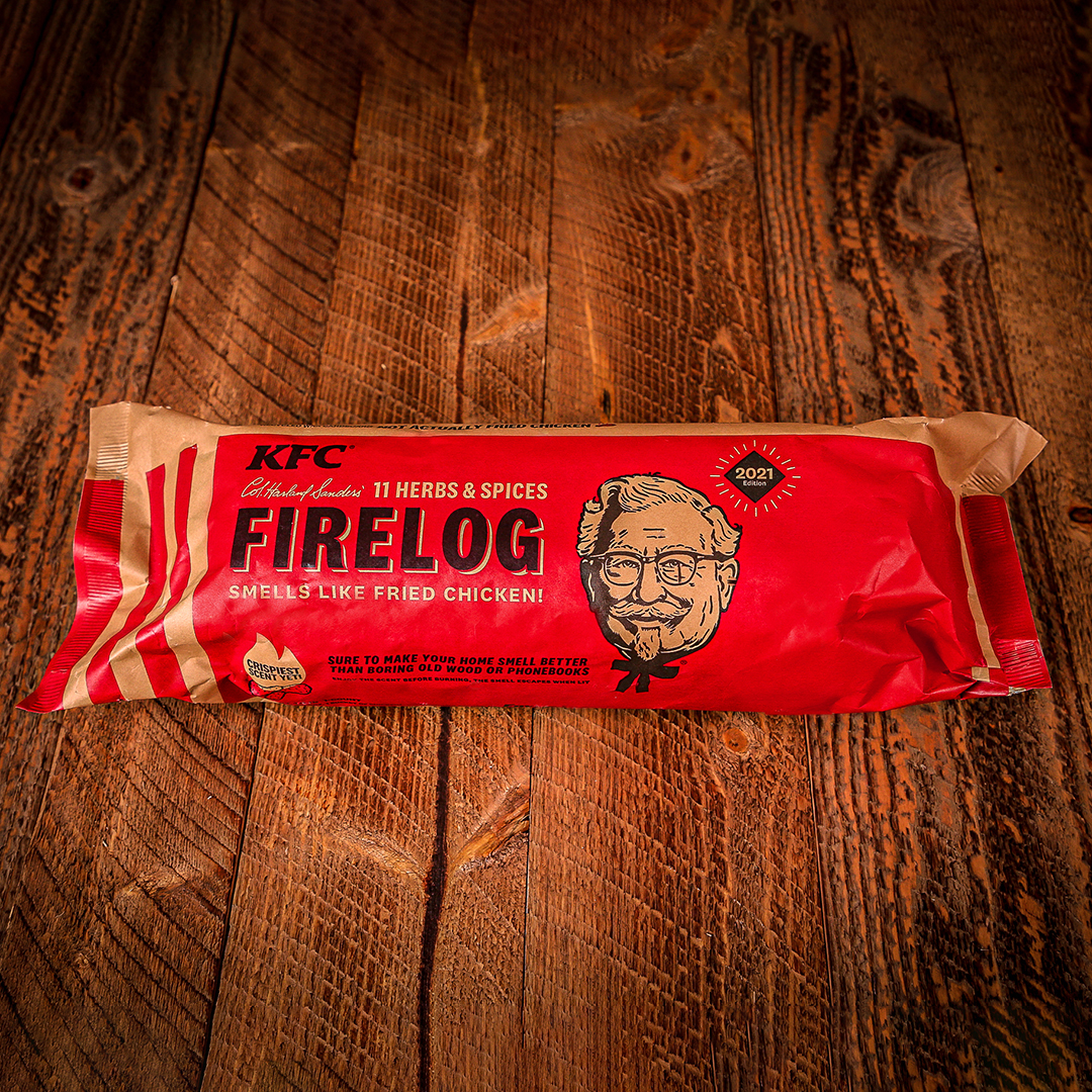 2021 KFC 11 Herbs and Spices Firelog by Enviro-Log - image 5 of 8