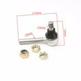 thumbnail image 3 of CV Axle Shaft Assembly & Front Suspension Shock Swing Arm Swingarm Kit & Tie Rod Ball Joint & Steering Spindle Knuckle for 4WD Front Drive Shaft Go kart ATV Quad Buggy 4 Wheelers UTV DIY Parts, 3 of 9