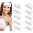 thumbnail image 1 of ORUYROP Yoga Headbands (10 Pack) Soft Stretchy Elastic Cotton Multi-Function Sports Hair Band Wraps, 1 of 7