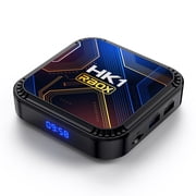 Android TV Box 13.0 TV Box HK1 K8S RK3528 with 4GB RAM 64GB ROM 6K H.265 Dual Band WiFi 2.4GHz/5GHz BT 5.0 Media Box 100M LAN