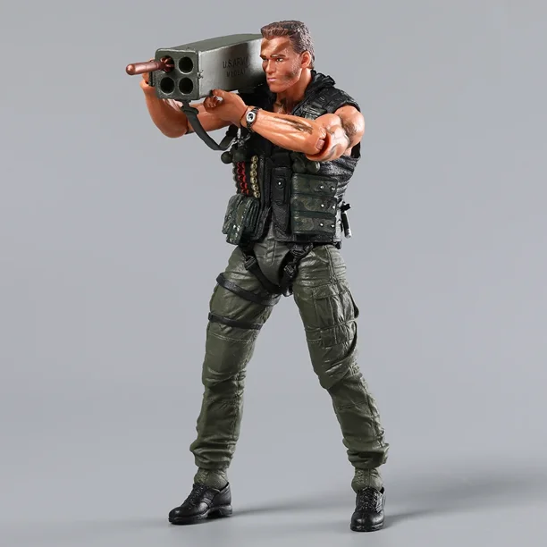 Figura de acción Ultimate John Matrix del 30.º aniversario de NECA