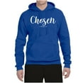 thumbnail image 2 of Wild Bobby Chosen 1 Peter 2:9 Inspirational/Christian Unisex Graphic Hoodie Sweatshirt, Royal, Medium, 2 of 5