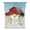 Blue, variant on Farmhouse Sheeps Tie Up Curtains for Window, Thermal Insulated Balloon Shade Adjustable Rod Pocket Curtains Valance Panels for Kitchen Bathroom Cafe 46 x 63 Country Vintage Cabins Sunflowers