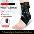 thumbnail image 3 of Toudaret Ankle Sleeve Ankle Support Brace Breathable Pain Relief Secure Fit Open Heel Design Sports Accessory, 3 of 8