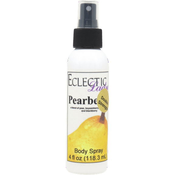 Pearberry Body Spray, Eclectic Lady, Hydrating Mist, Unisex (Double Strength), 4 oz