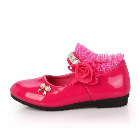 

Children Girl Fashion Princess Flower Rhinestone Dance Toddler Sandals Shoes