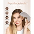 thumbnail image 5 of ibreo Lightweight Eye Care & Beauty Massager with Heat and Cooling, Vibration, Rechargeable Fast Heated Eye Mask with Bluetooth Music, Brown, 5 of 12