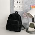 thumbnail image 2 of Mini Backpack Purse for Women Small Size Corduroy Aesthetic Backpack Small Backpack Purse Cute Mini Backpacks, 2 of 5