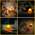 thumbnail image 3 of Night Light, Fries Silicone Squishy Night Lamp with Timer, Bedside Touch Lamp with 3 Level Brightness, Table Decor Nightlight Fun Gifts for Kids, Breastfeeding, Red, 3 of 7