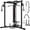 Black, variant on FORGEMUS Cable Crossover Machine, Multi‑Functional Home Gym Trainer, Height‑Adjustable Dual Pulley System, Pull‑Up Bar & Full Accessories for Full‑Body Strength Workouts
