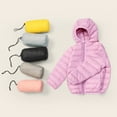 thumbnail image 7 of GYRATEDREAM 2-7Years Boys Girls Kid Winter Thick Jacket Warm Zipper Hooded Windproof Coat Fashion Outwear, 7 of 7