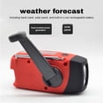 thumbnail image 3 of Emergency Hand Crank with LED Flashlight, Portable Weather, 3 of 8