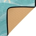 thumbnail image 4 of Starfish Pattern Memory Foam Area Rug 31"x20" Non Slip, Absorbent, Fade Proof for Living Room, Bedroom, Office, 4 of 7