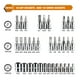 thumbnail image 3 of Juego de herramientas de llave de carraca y dado de 46 piezas Destornillador de accionamiento de 1/4 de pulgada yeacher  Llave de trinquete, 3 of 7