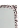 thumbnail image 3 of Ambesonne Alphabet Fitted Sheet, Weathered Letters Words, Full Size, Dark Maroon and White, 3 of 5