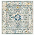 thumbnail image 3 of SAFAVIEH Madison Trenton Vintage Traditional Area Rug, Grey/Ivory, 6'7" x 6'7" Square, 3 of 10