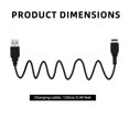 thumbnail image 2 of 3pcs Charger Cable for Gameboy Advance SP, 120cm/3.94 Feet USB DS Charging Cord Replacement Power Wiring Compatible with Gameboy Advance SP Charger, 2 of 7