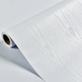 thumbnail image 3 of Papier Peint en Bois Autocollant Blanc PVC Imperméable Film Décoratif Armoire de Cuisine Chambre Garde-Robe Rénovation de Meubles Autocollants Mat Jaune Pur 40cmX3m, 3 of 6