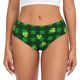 thumbnail image 1 of Fotbe Happy St. Patrick's Day5 Calzones Estampados para Mujer – Ropa Interior de Algodón, Cómoda, Suave y Elástica-4X-Large, 1 of 6
