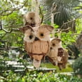 thumbnail image 6 of Three-Dimensional Owl Pendant Hemp Rope Scene Decoration Halloween Forest Ornaments,6Pcs, 6 of 9